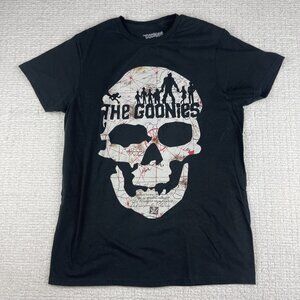 VINTAGE STYLE THE GOONIES SKULL T-Shirt Black MENS Size Medium